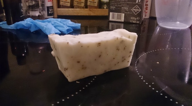 My First Soaping Experience.